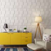 European modern style interior wall decor material 3d wall paper piece for living room