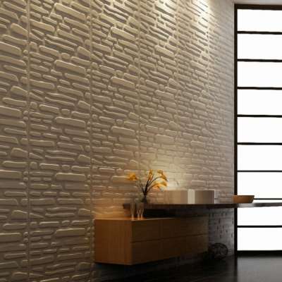 High quality living room wallpaper 3d contemporary wall panels